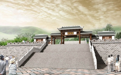 昆侖關(guān)景區南門(mén)區工程